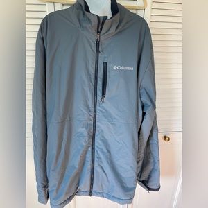 Columbia Sportswear Men's XXL Gray Windbreaker